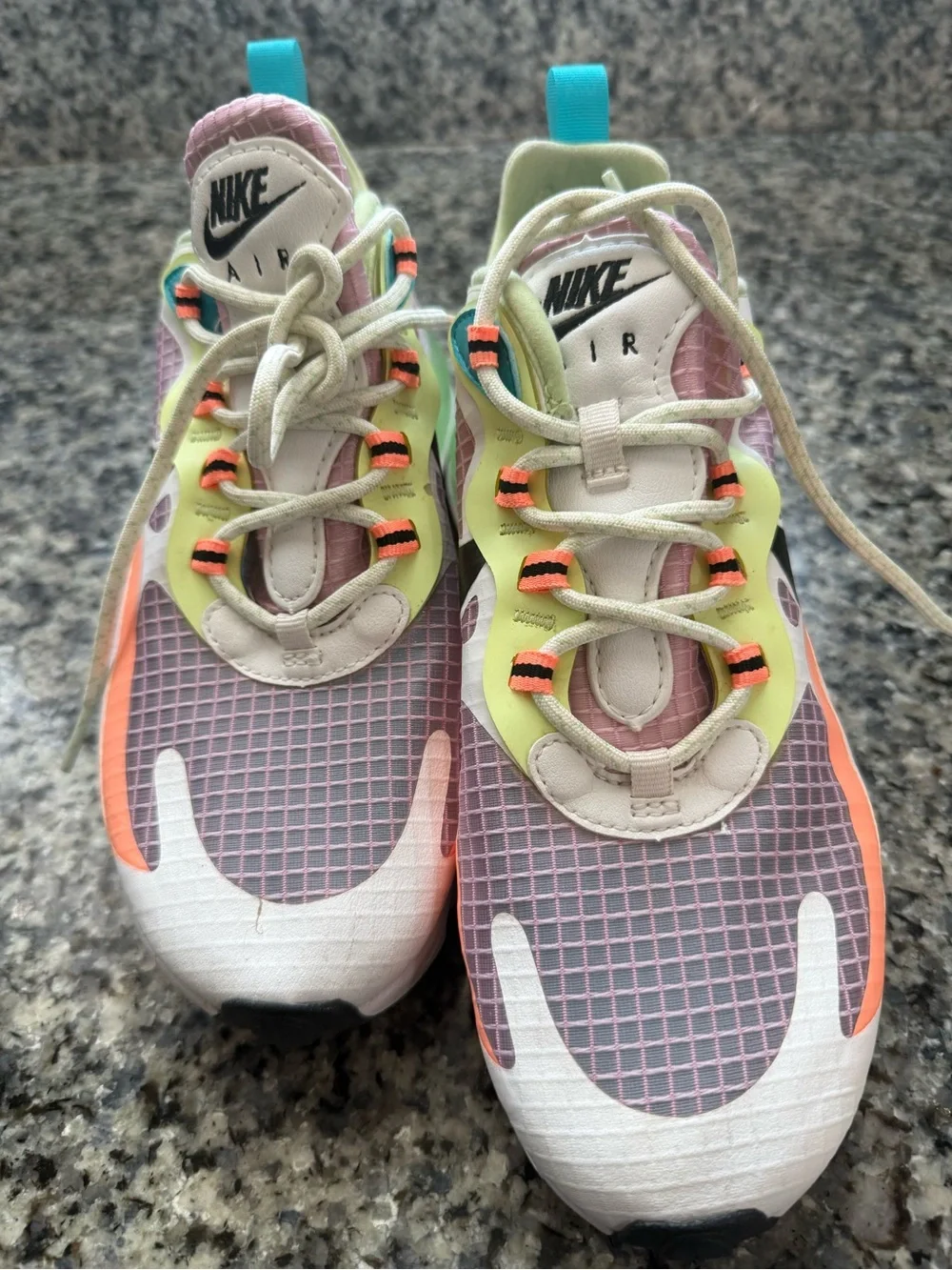 Kids Athletic Sneakers in Pastel Multi-Color